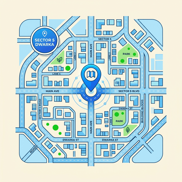 Easy to Find in Dwarka